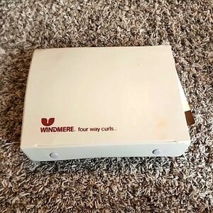 Windmere 4 Way Curls Vintage Curling Iron Set 4 in 1 Attachments